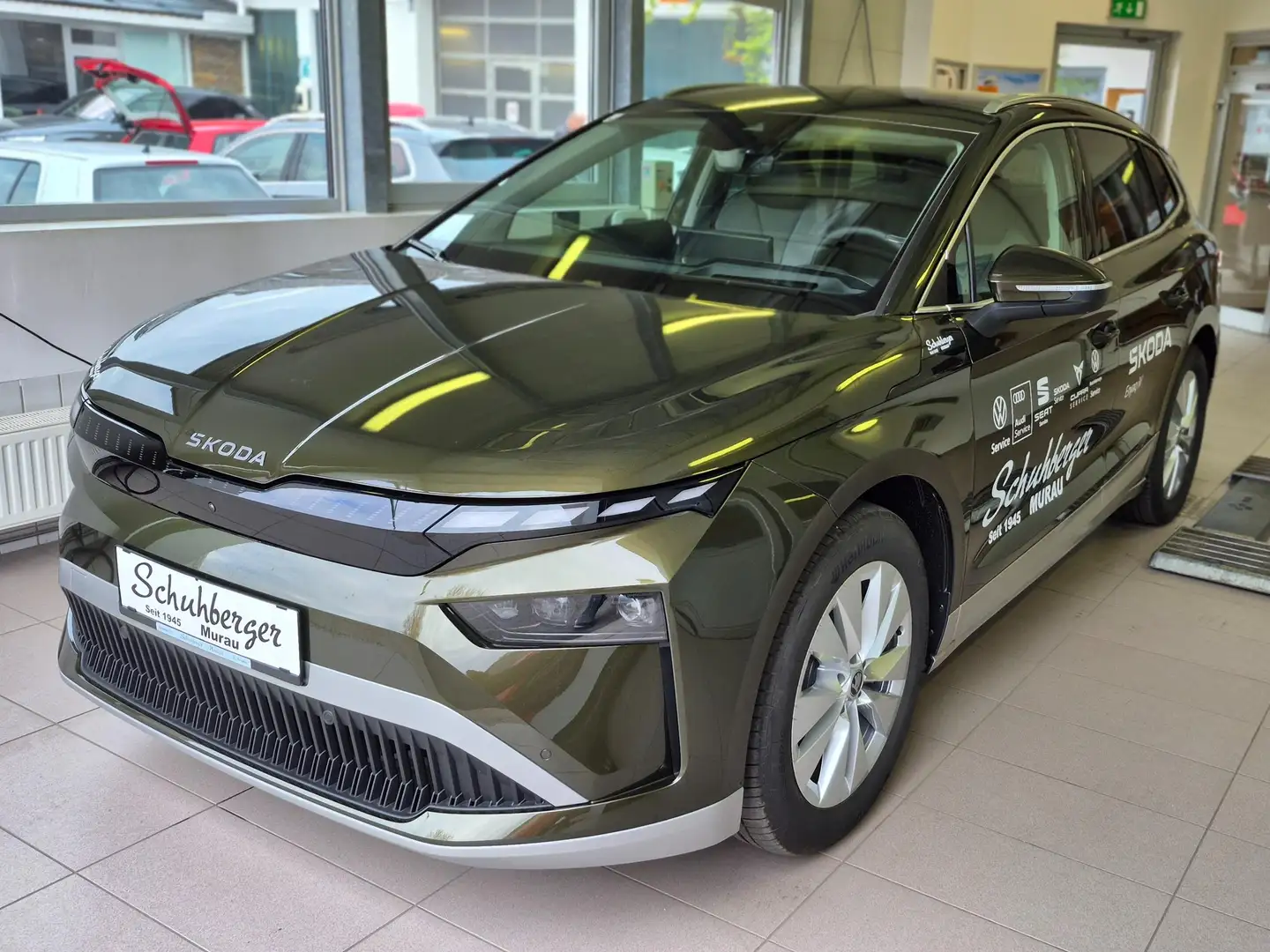 Skoda Enyaq 85 x Loft Grün - 1