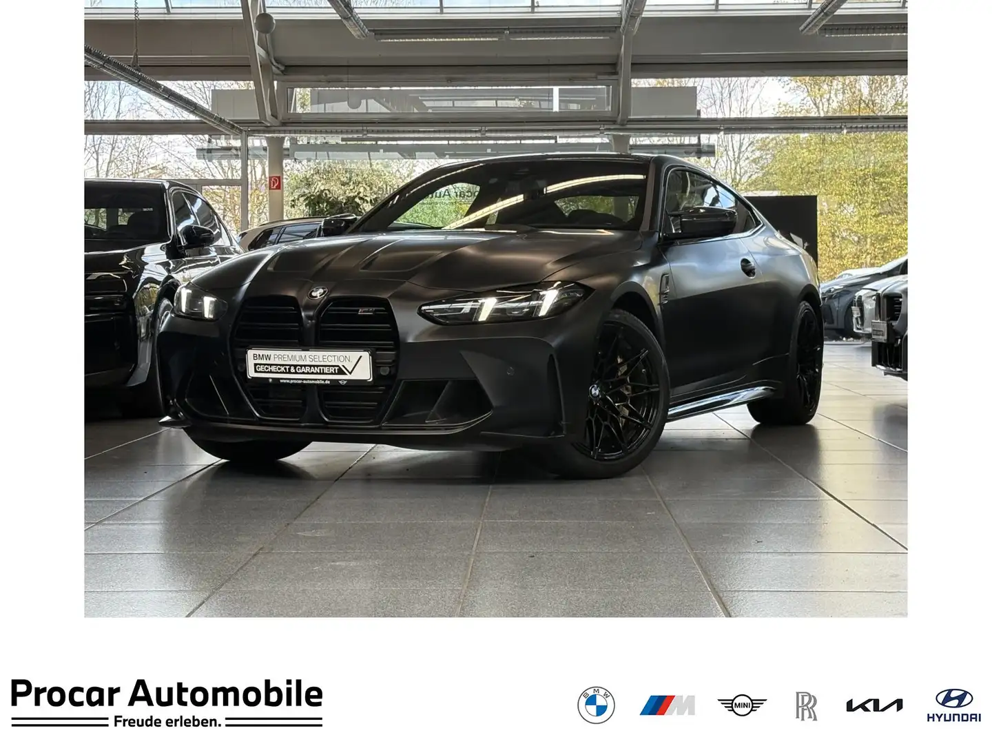 BMW M4 Competition xDrive M Drivers DA PA+ HuD H/K Schwarz - 1