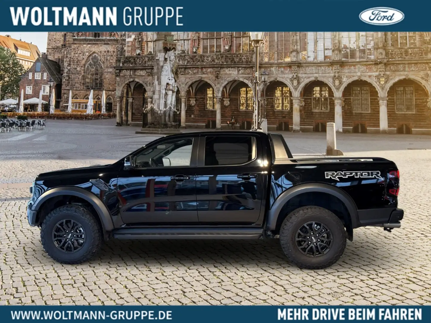 Ford Ranger Raptor e-4WD Doppelkabine 3.0 Ecoboost EU6d Zwart - 2