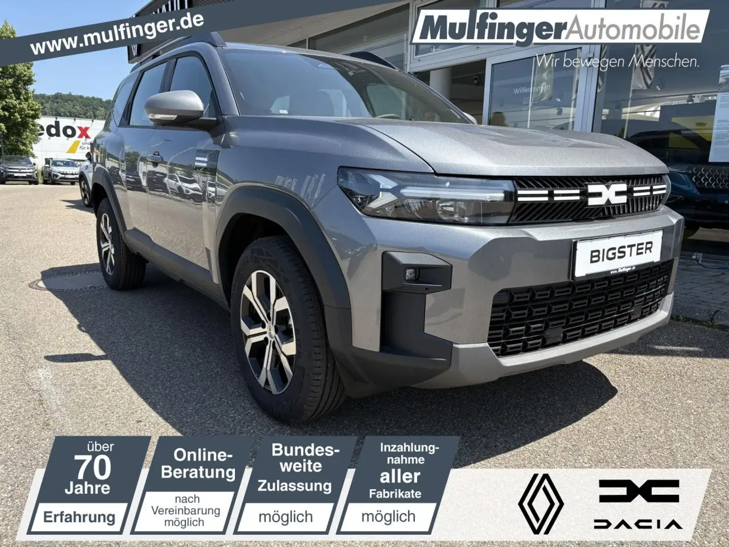 Dacia Bigster Expression TCe 140 Klima Einparkhilfe Gris - 1