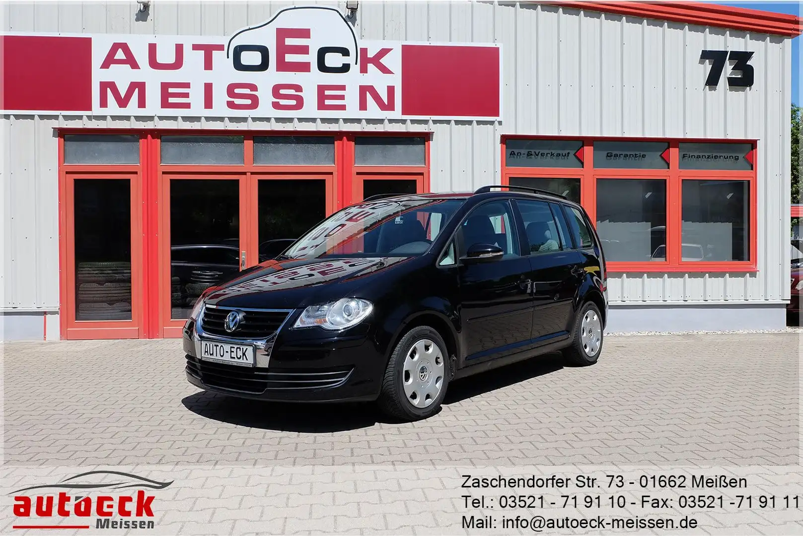 Volkswagen Touran Trendline 7 SITZER|KLIMA|PDC|HU NEU Schwarz - 1