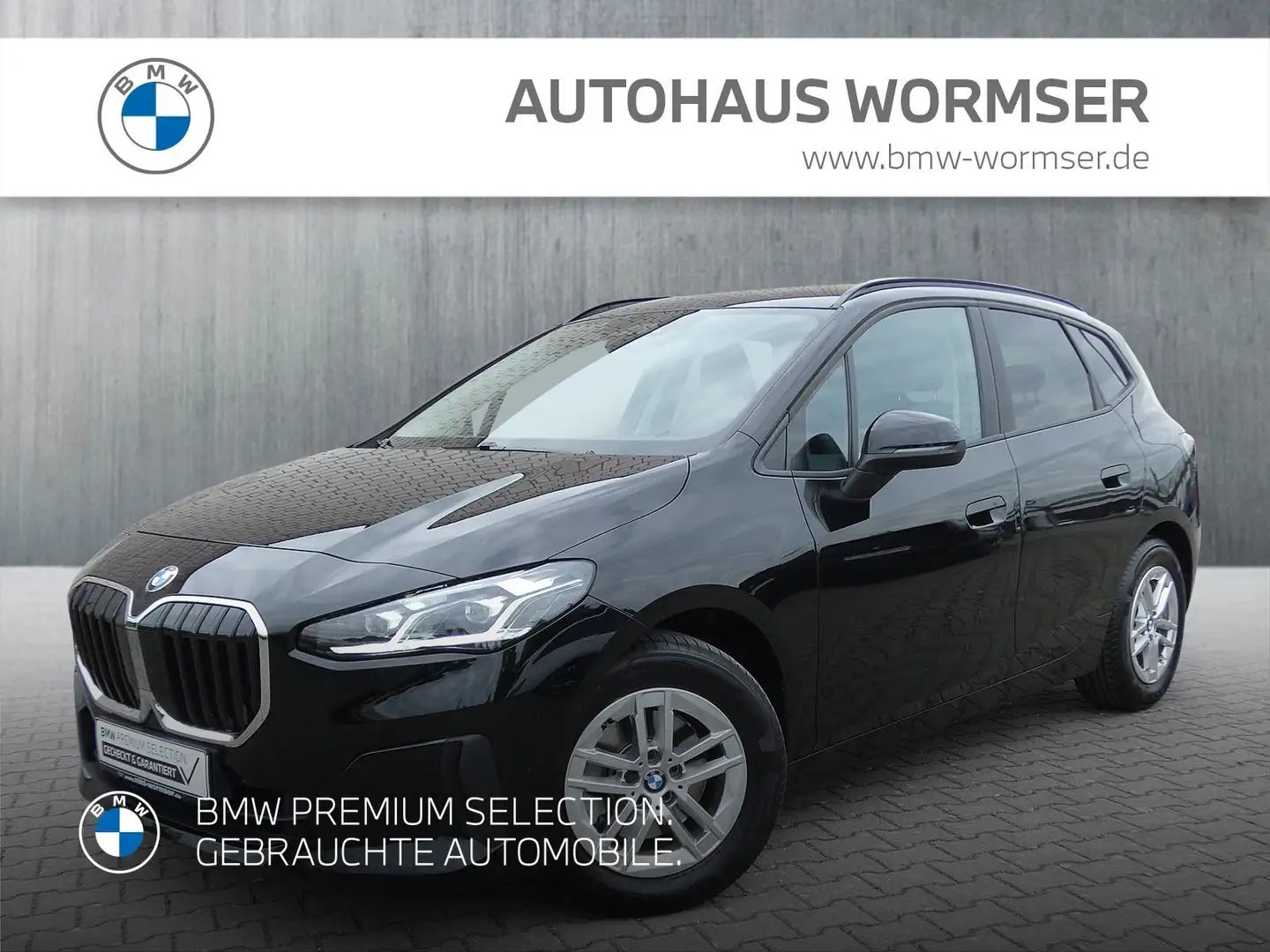 BMW 218 i Active Tourer DAB LED Komfortzg. Shz Zwart - 1