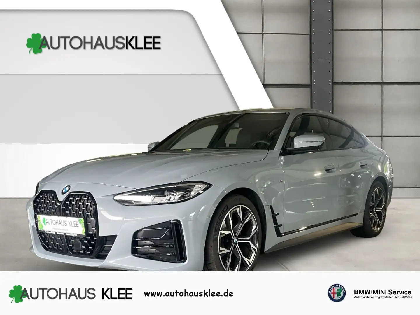 BMW 420 i M Sport EU6d AHK-klappbar Navi Šedá - 1