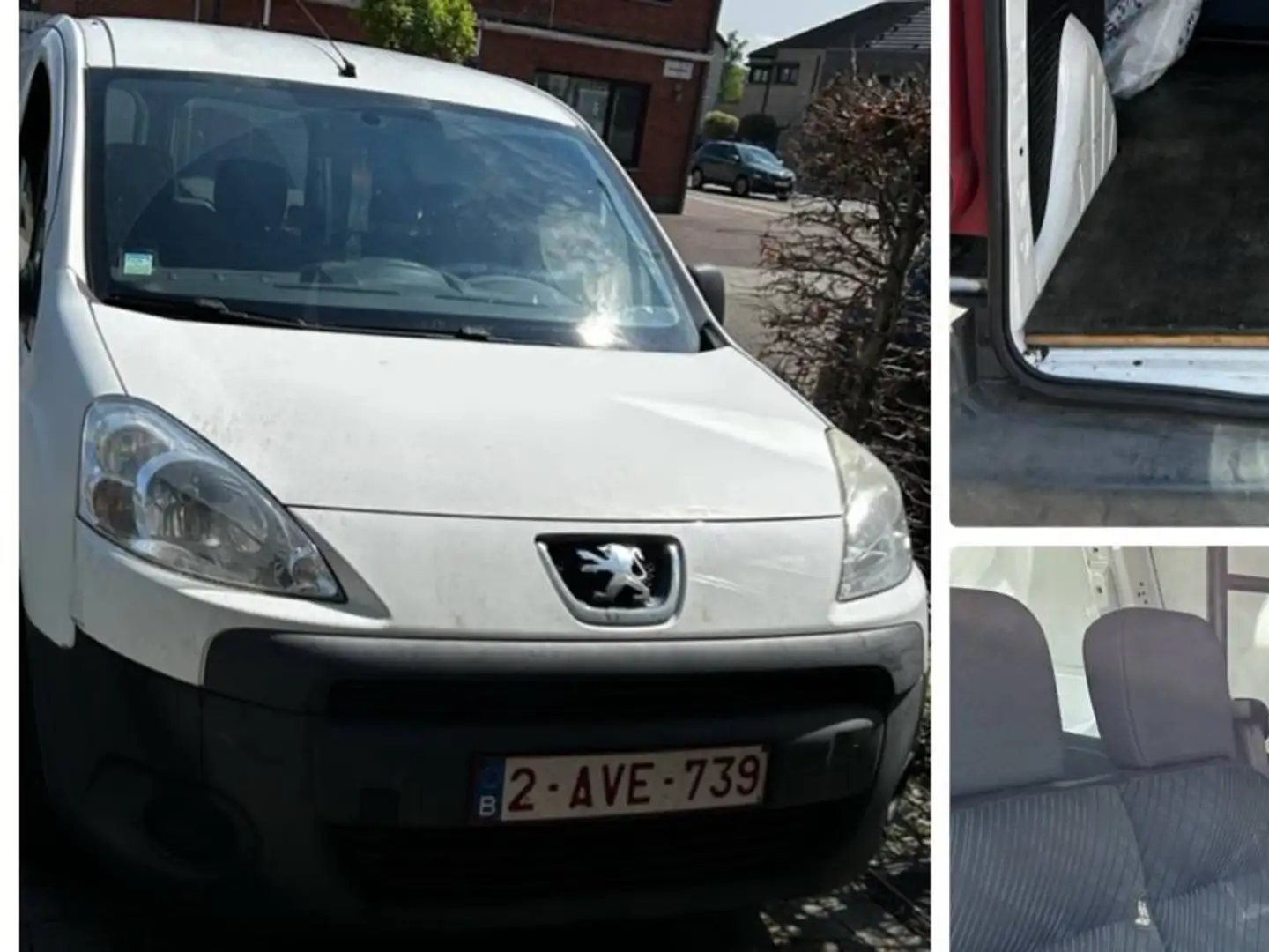 Peugeot Partner Partner 1.6 HDi 90 L1 Blanc - 1