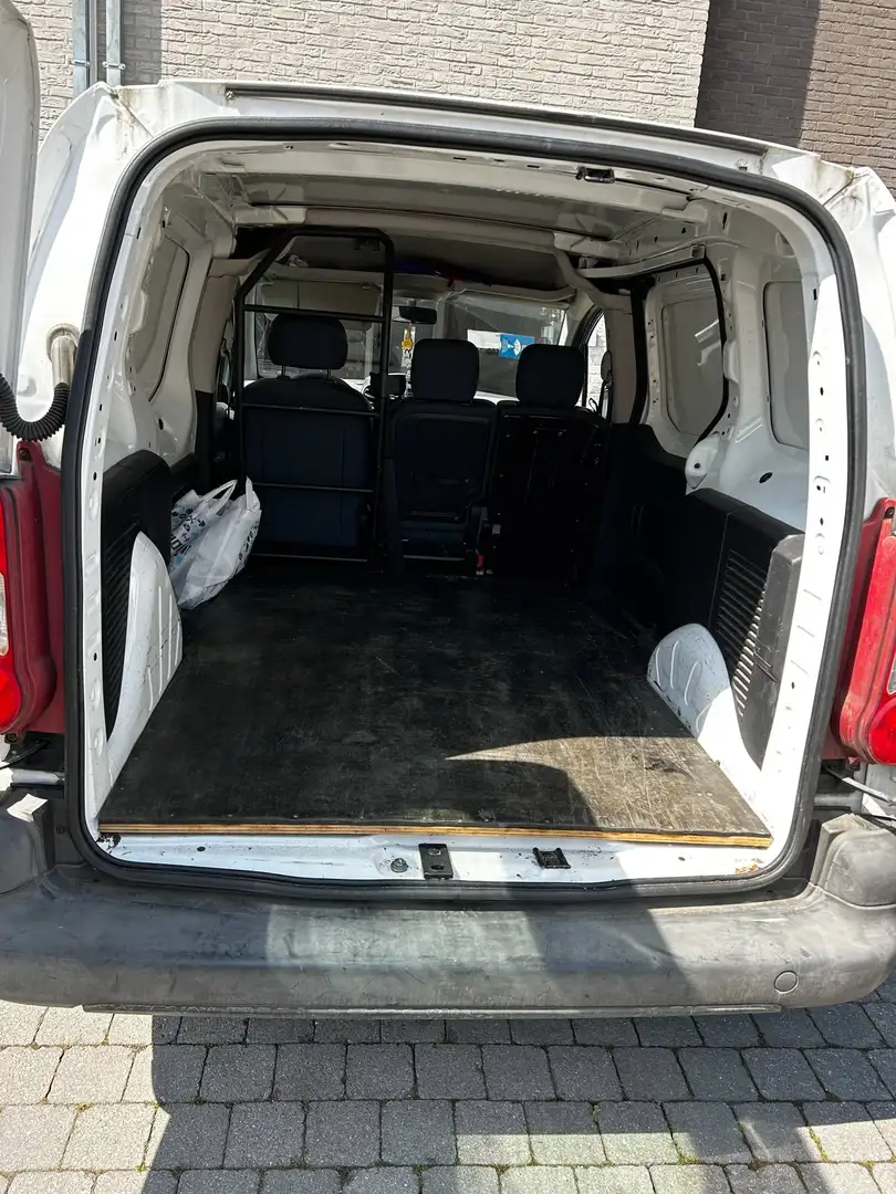 Peugeot Partner Partner 1.6 HDi 90 L1 Blanc - 2