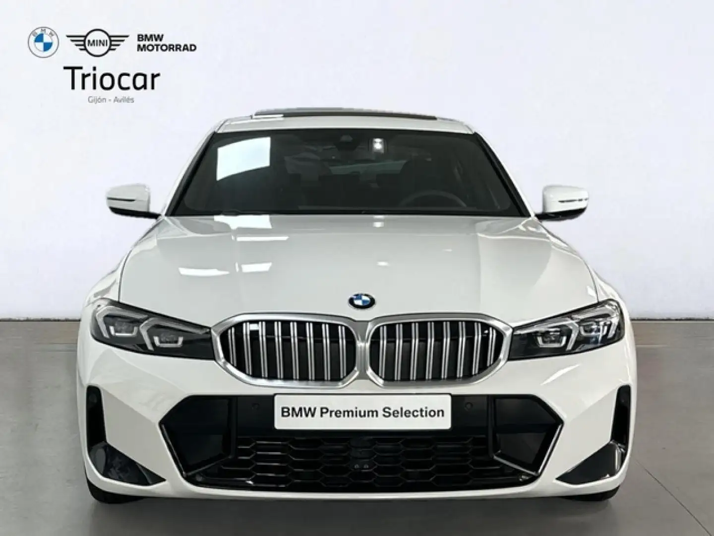 BMW 318 318dA Blanc - 2