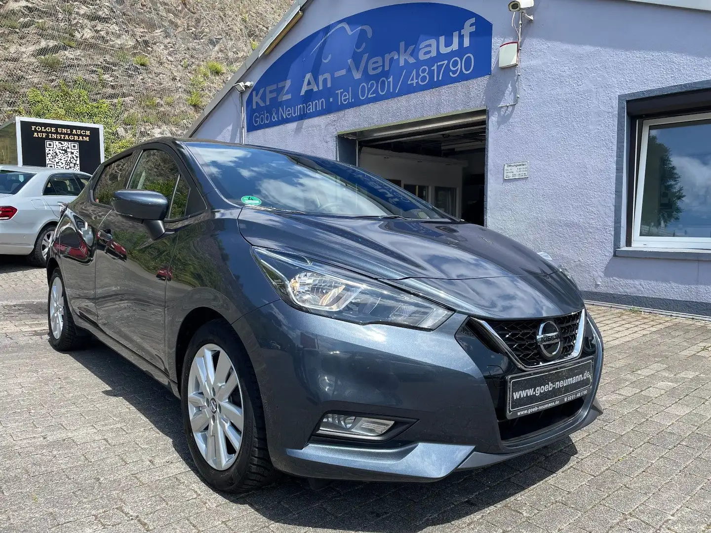 Nissan Micra N-Way Automatik DAB Apple CarPlay Kamera Gris - 1