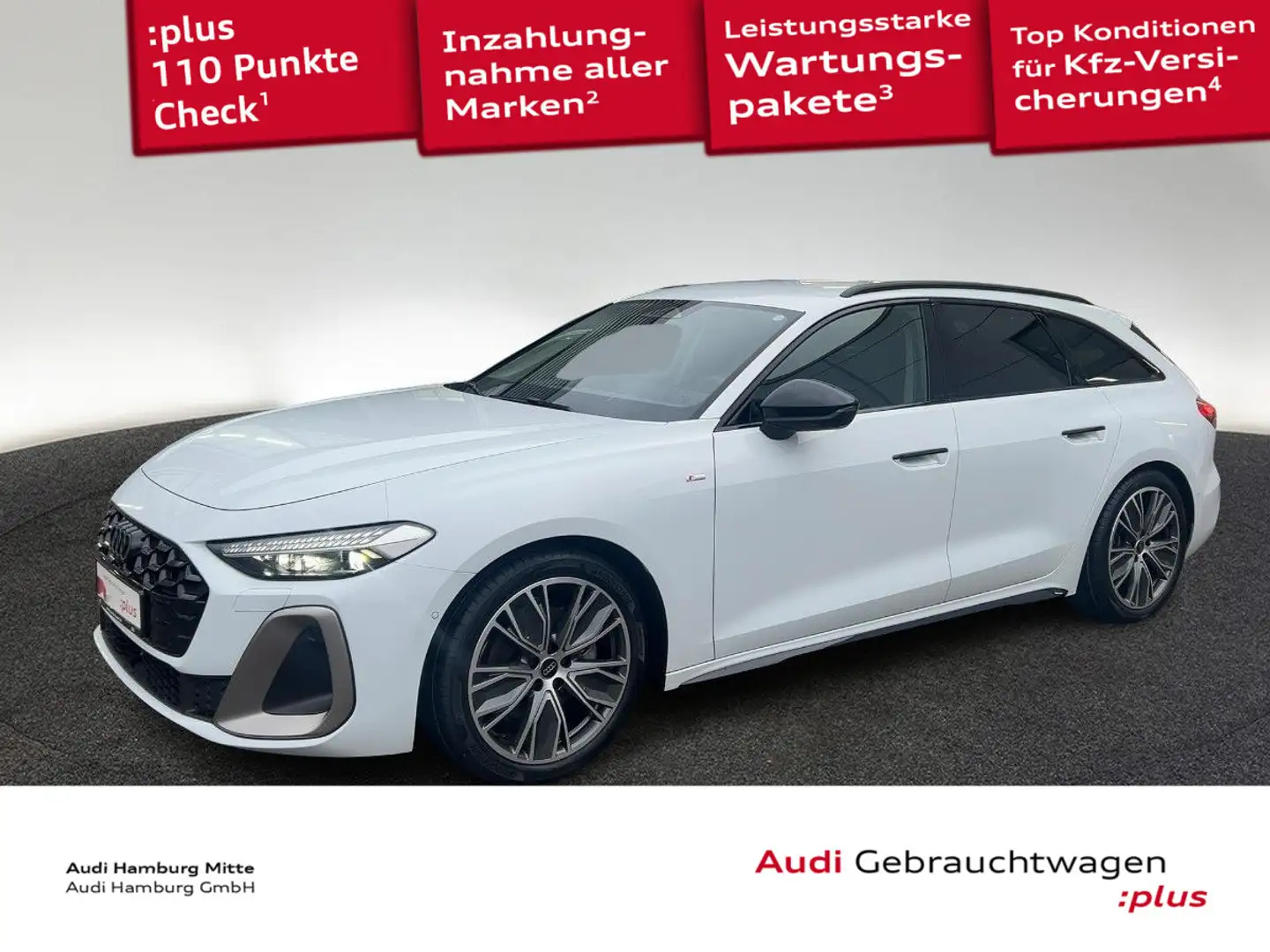 Audi A5 TFSI 150 kW edition one S tronic S line Weiß - 1