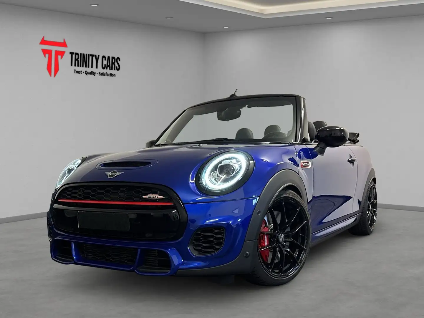 MINI John Cooper Works Cabrio JCW / LED / KW FAHRWERK / KEYLESS / GARANTIE Blau - 1