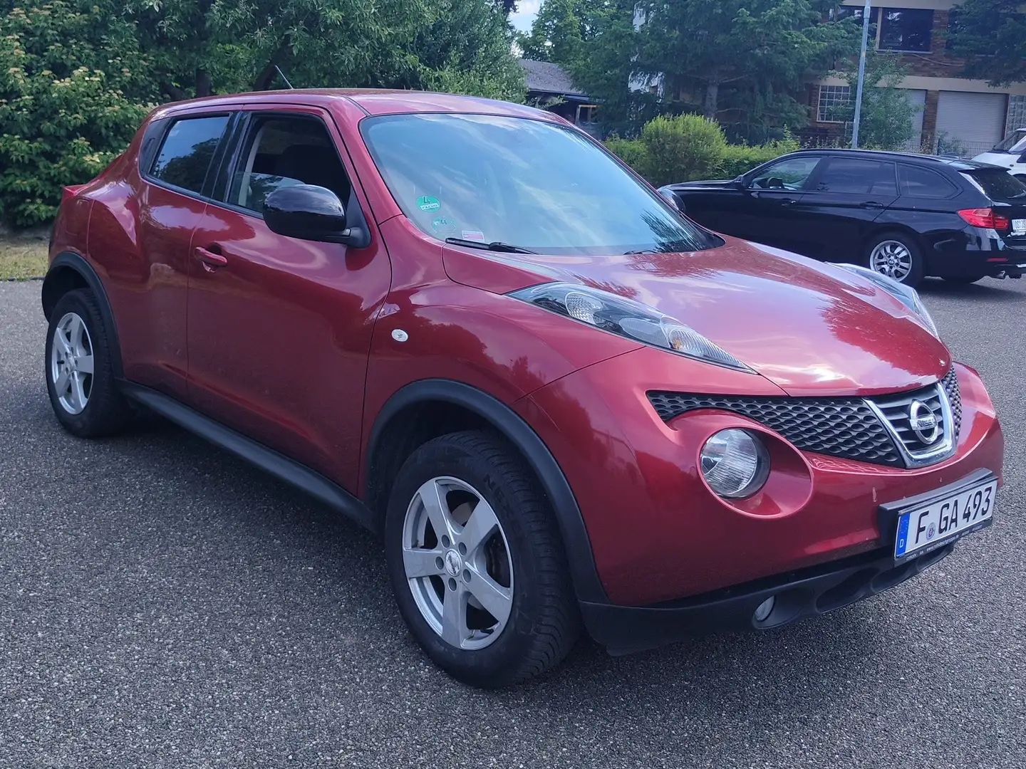 Nissan Juke 1.6 CVT Acenta Rood - 2