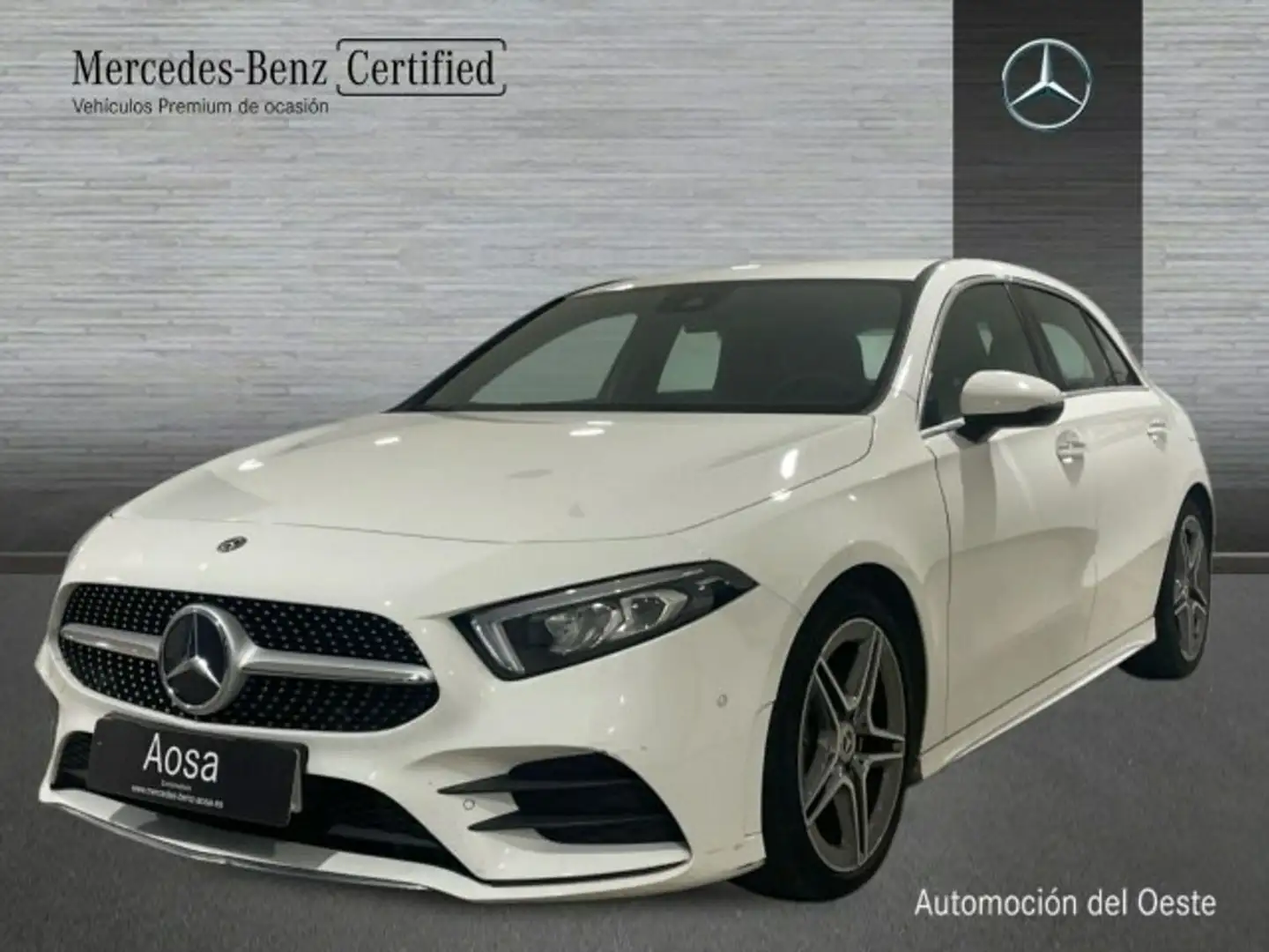 Mercedes-Benz A 200 d amg line (euro 6d) Blanco - 1