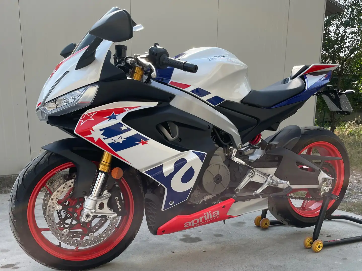 Aprilia RS 660 Limited edition Stars and Stripes Fehér - 1