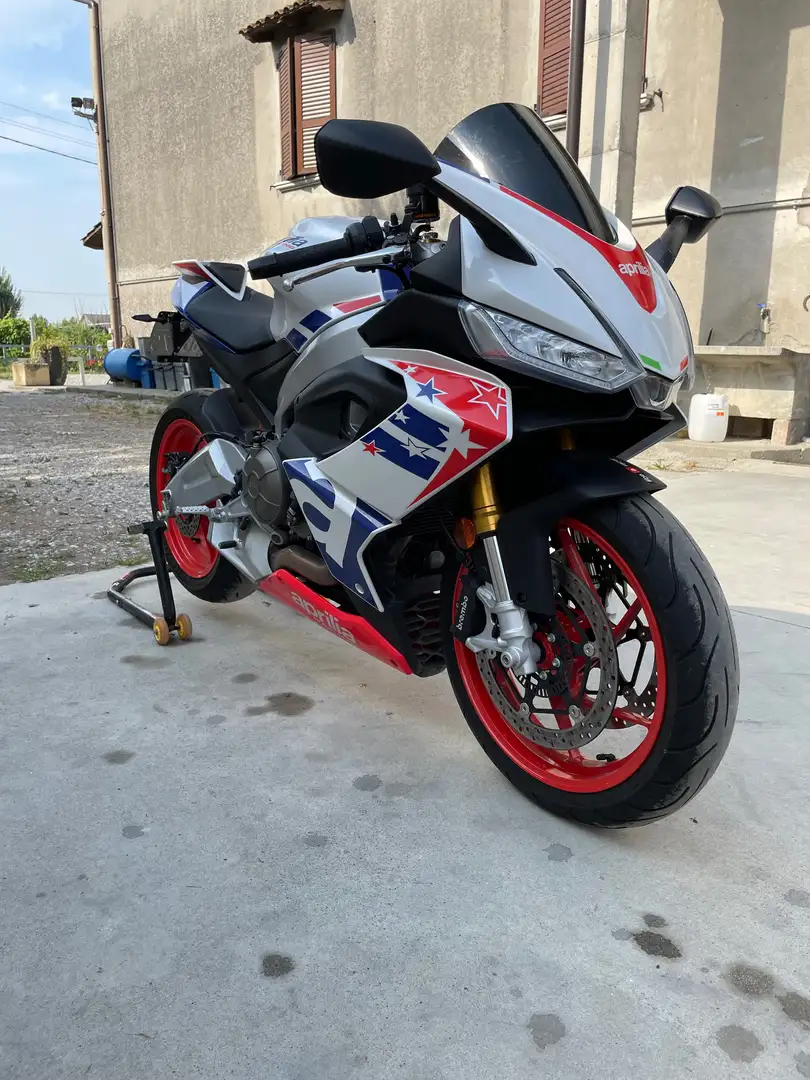 Aprilia RS 660 Limited edition Stars and Stripes Blanc - 2