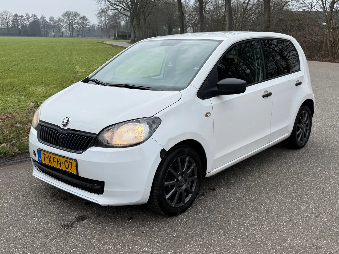 Skoda Citigo 1.0 Greentech Arctic | AIRCO | 5DRS | LANGE APK | Weiß - 1