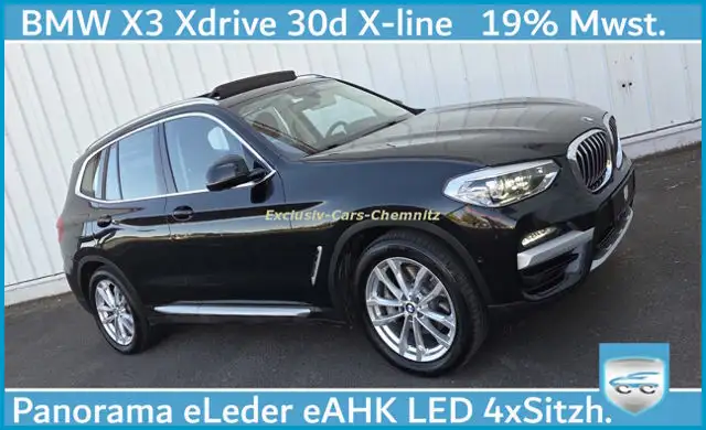 Bmw X3 xDrive 30d xLine PANO AHK LEDER eSITZE ACC DC xDri