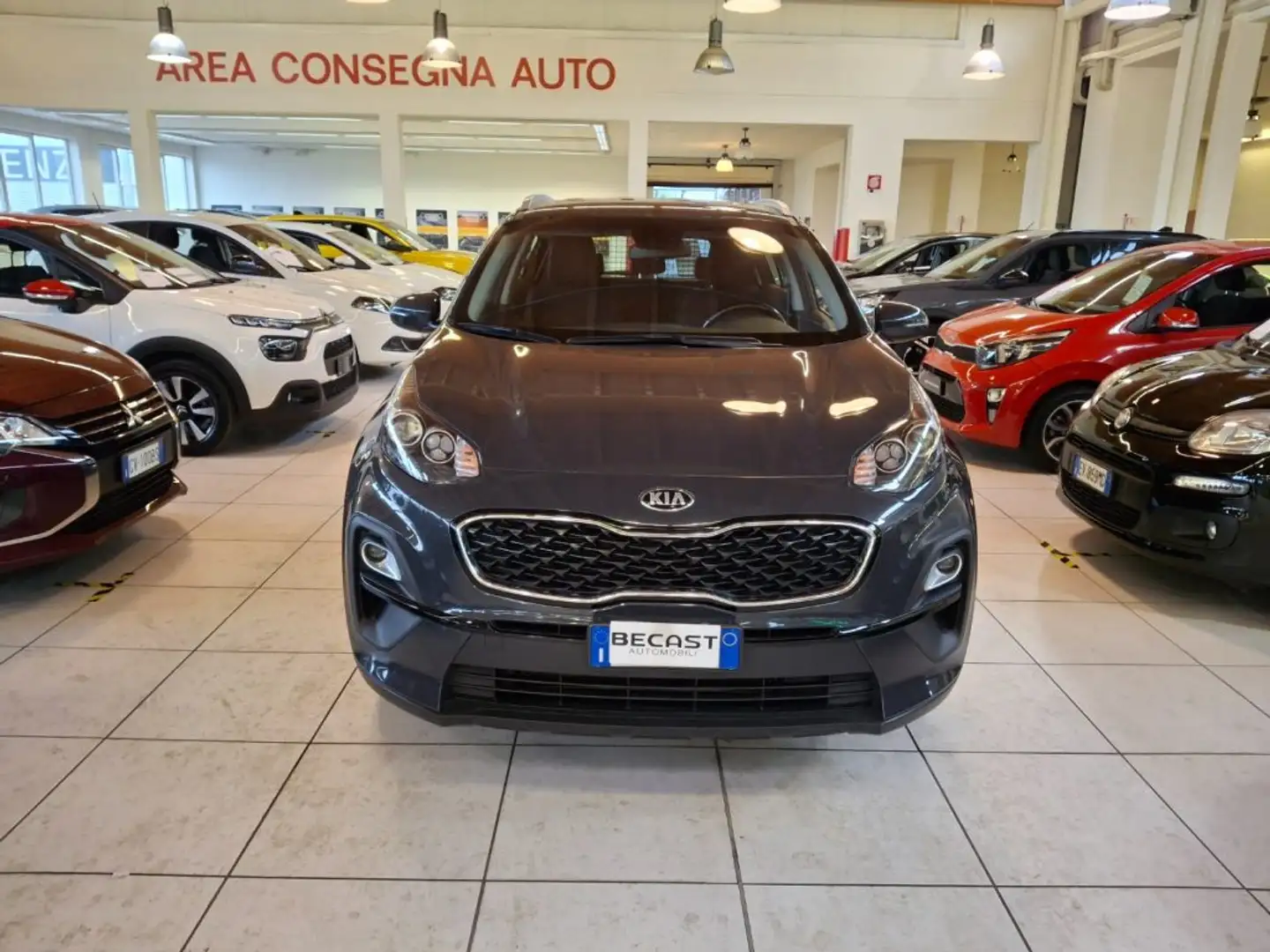 Kia Sportage 1.6 ECOGPL 2WD Urban UNICO PROPRIETARIO Grigio - 2