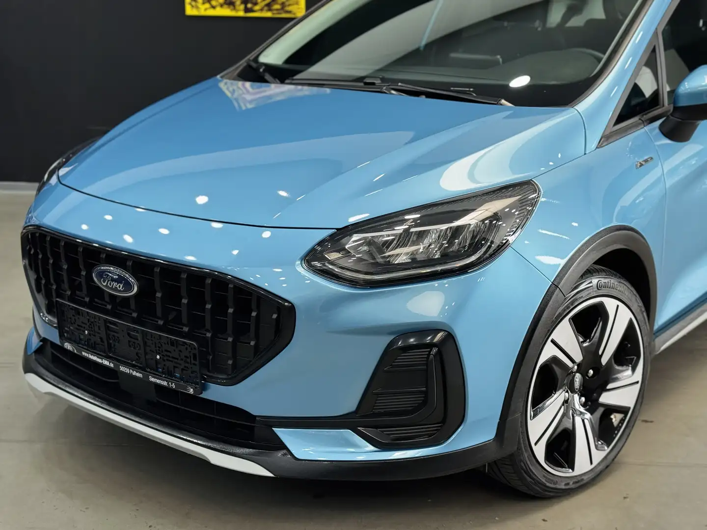 Ford Fiesta Active*1.HAND*NAVI*AppleCar*Tempo*WinterPk.Spurh. Bleu - 2