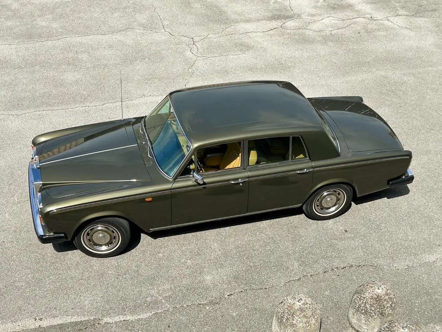 Rolls-Royce Silver Shadow 6.8 II ITALIANA TARGA MILANO Verde - 2