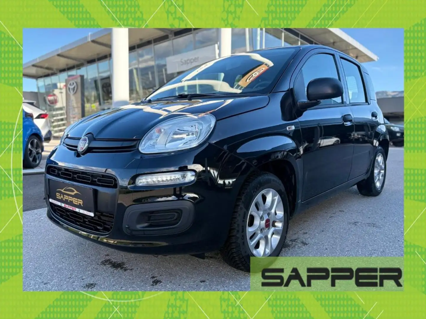 Fiat Panda 1,2 70 Easy Negro - 1