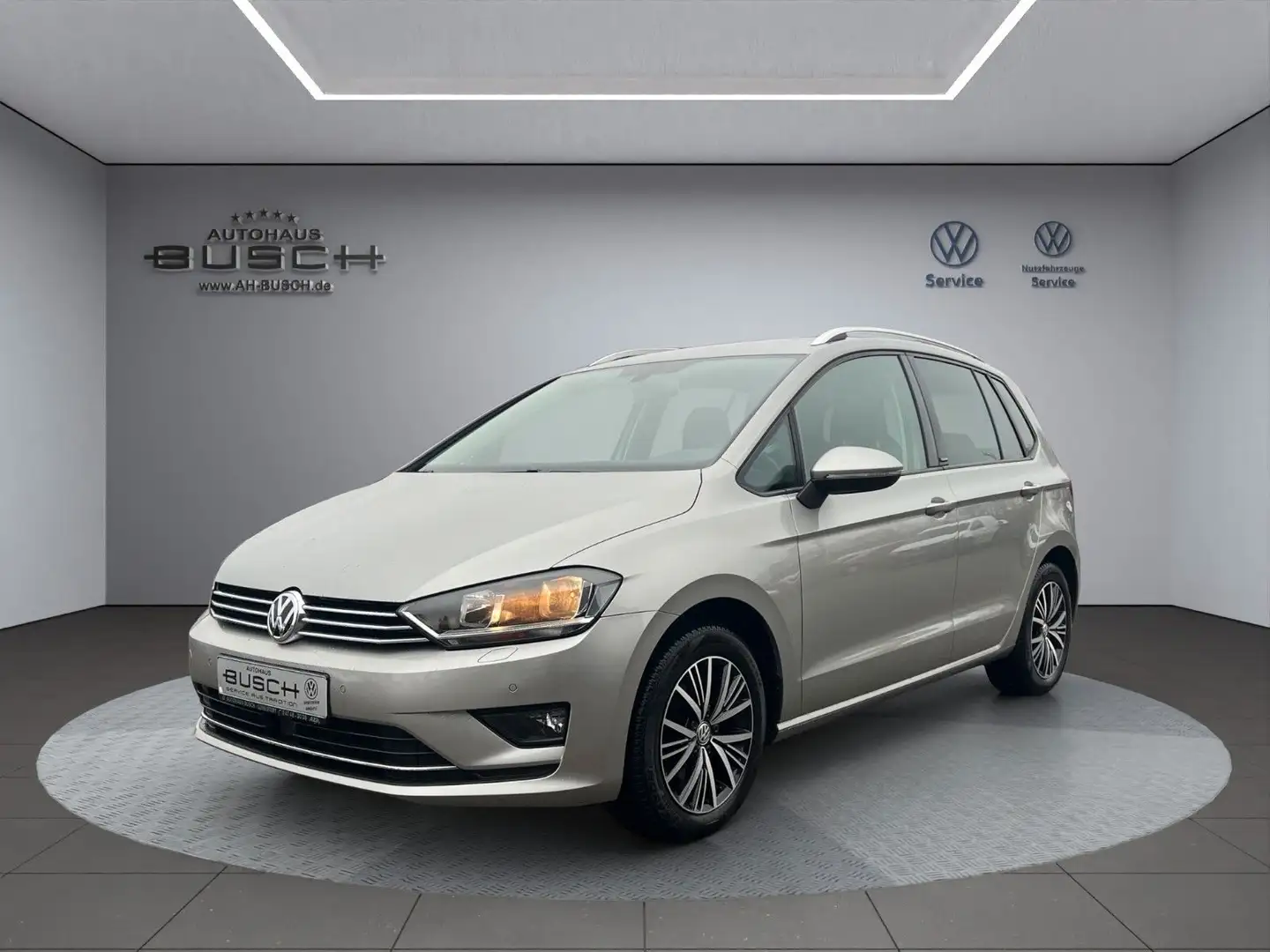 Volkswagen Golf Sportsvan Allstar 1.2 TSI DSG GRA GJR PDC Silber - 2