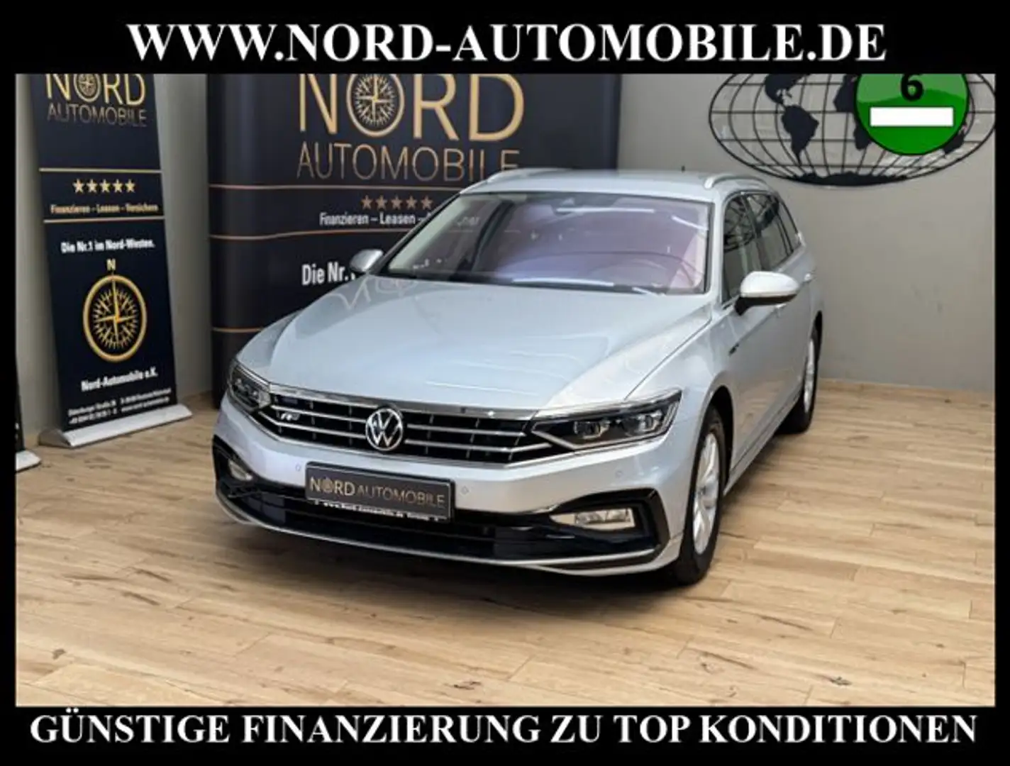 Volkswagen Passat Variant 2.0 TDI R-Line Matrix/Dig.Cockp/ R-Line Silber - 1