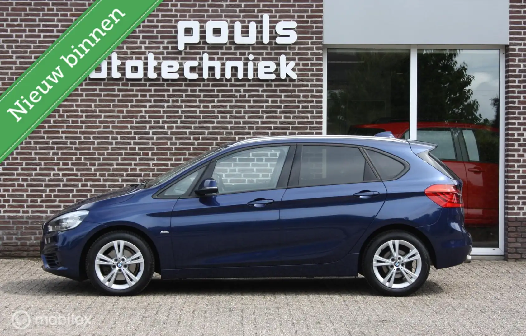 BMW 220 2-serie Active Tourer 220i High Exe, elek stoel, p Bleu - 2