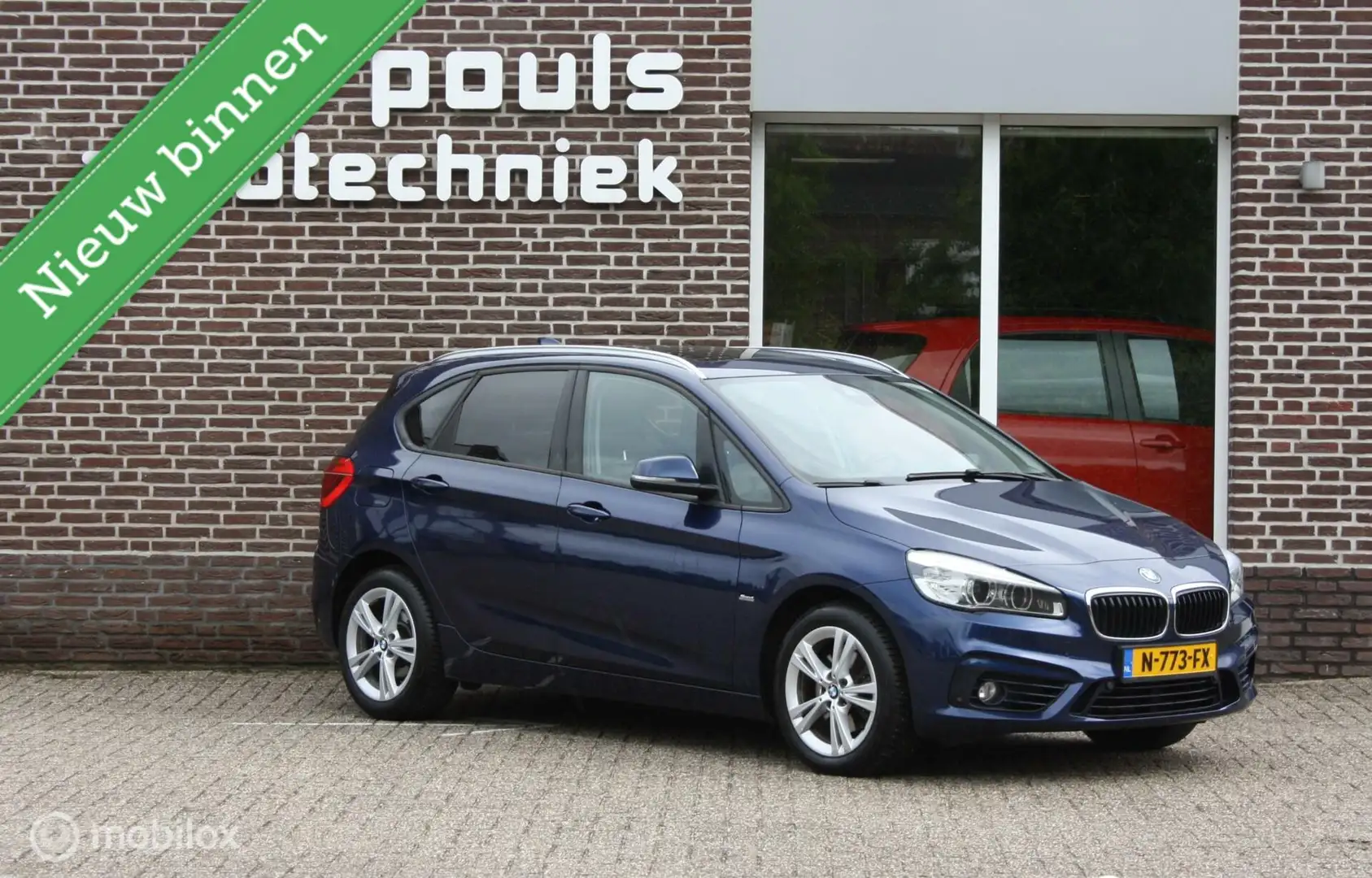 BMW 220 2-serie Active Tourer 220i High Exe, elek stoel, p Bleu - 1
