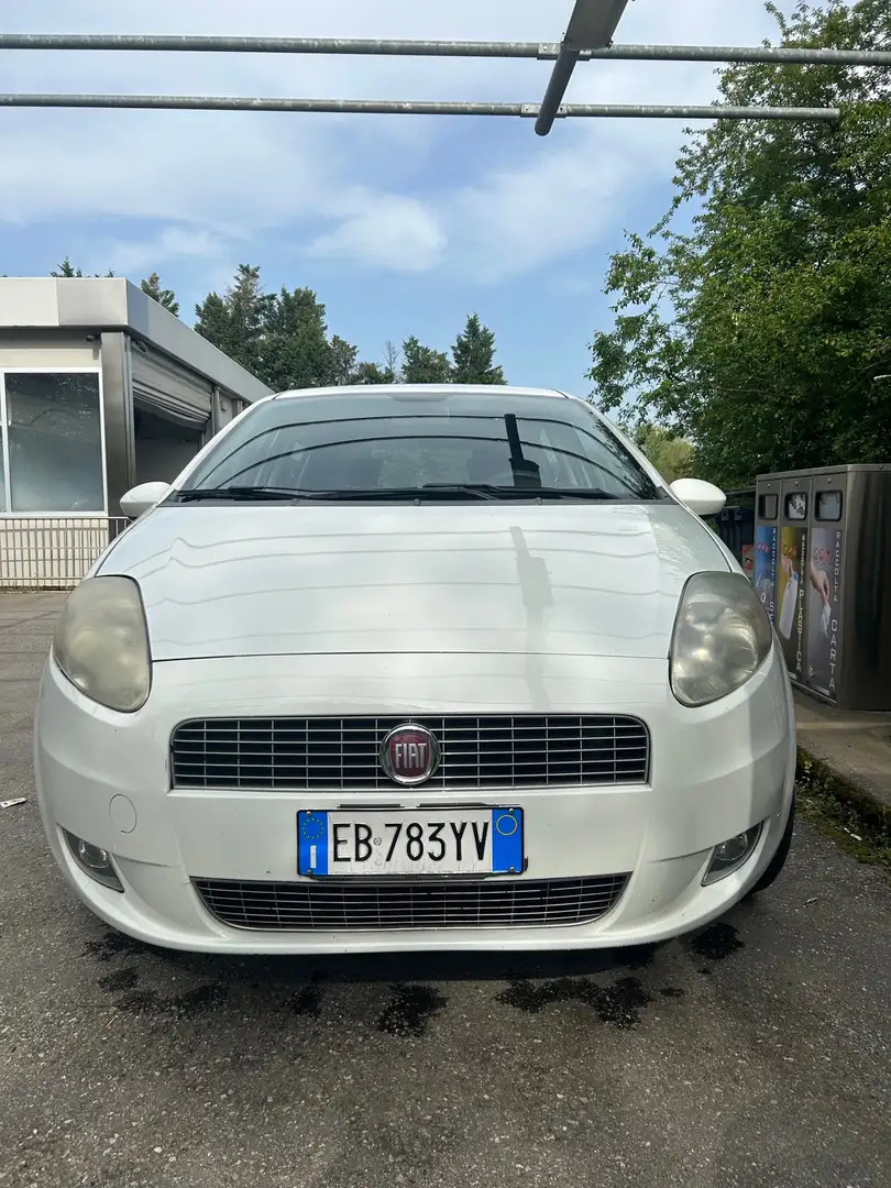 Fiat Grande Punto 5p 1.3 mjt 16v Actual 75cv Bianco - 1