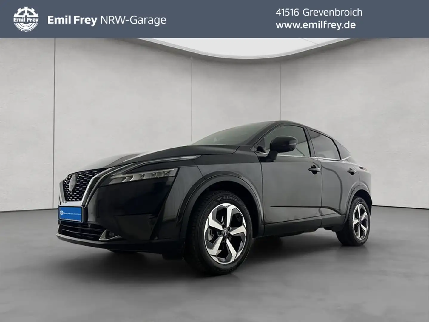 Nissan Qashqai 1.3 DIG-T Xtronic N-Connecta TECH+BUSIN. P Negro - 1