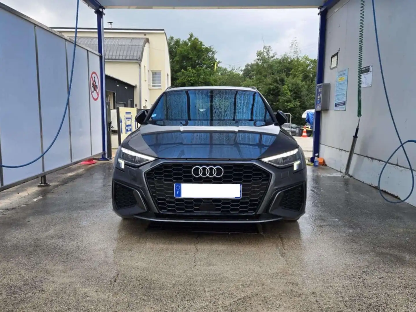 Audi A3 A3 SportBack 2.0 TDI S Line S-Tronic A Gris - 2
