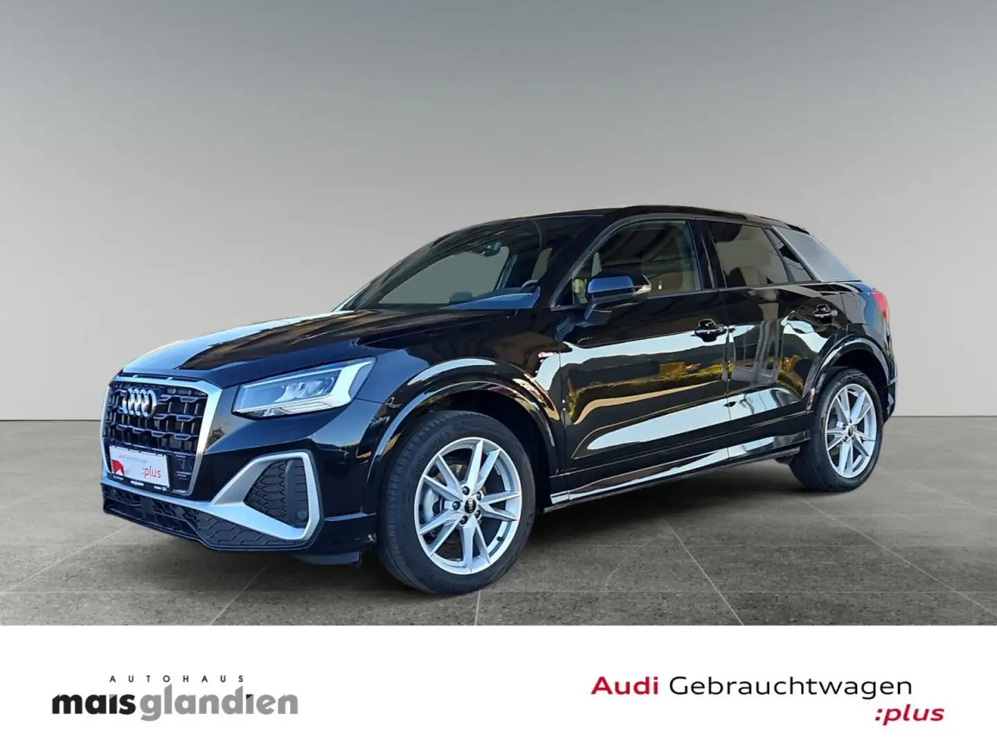 Audi Q2 30 TFSI 2x S line Komfortschlüssel LED Klima Schwarz - 1