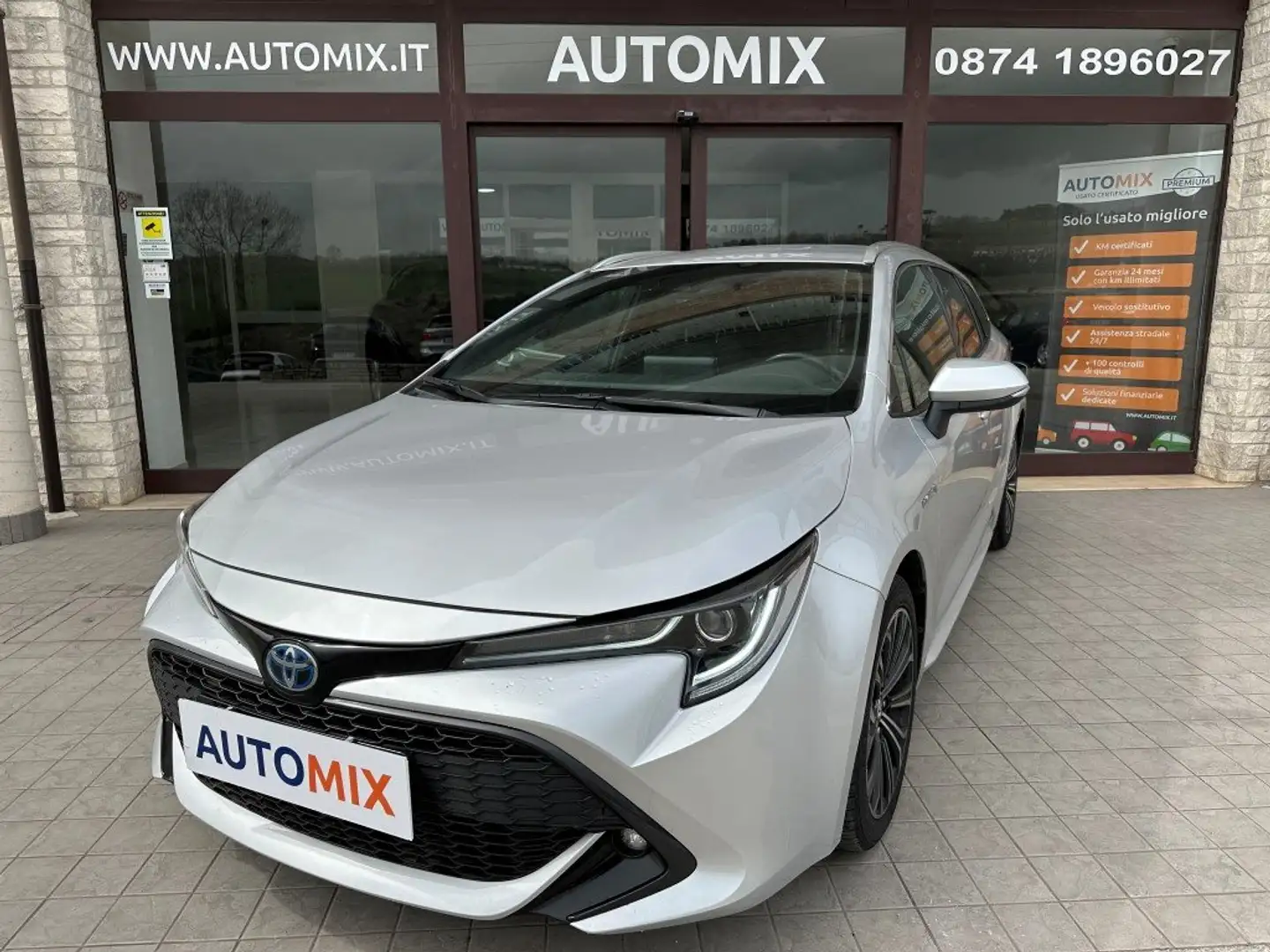 Toyota Corolla Touring Sports 2.0h Style Cvt Zilver - 1