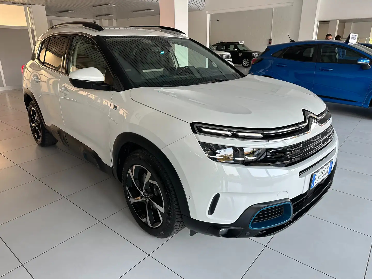 Citroen C5 Aircross 1.6hybrid Shine 225 e-eat8 APPLE-ANDROID KM 34000 Bianco - 1