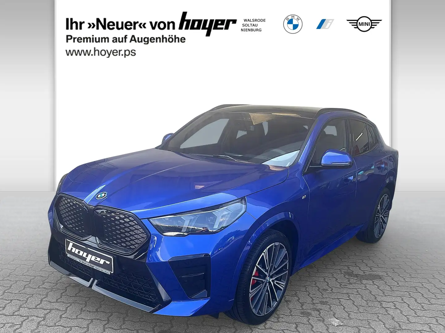 BMW iX2 xDrive30 M Sportpaket AHK HUD Pano Head-Up Blau - 2