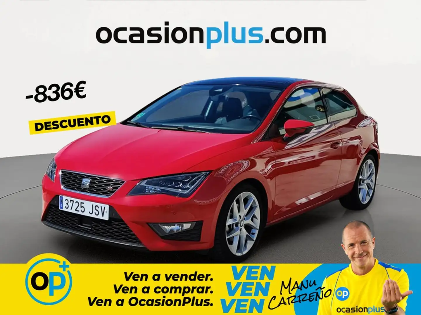 SEAT Leon SC 1.4 TSI ACT S&S FR DSG7 150 Rojo - 1