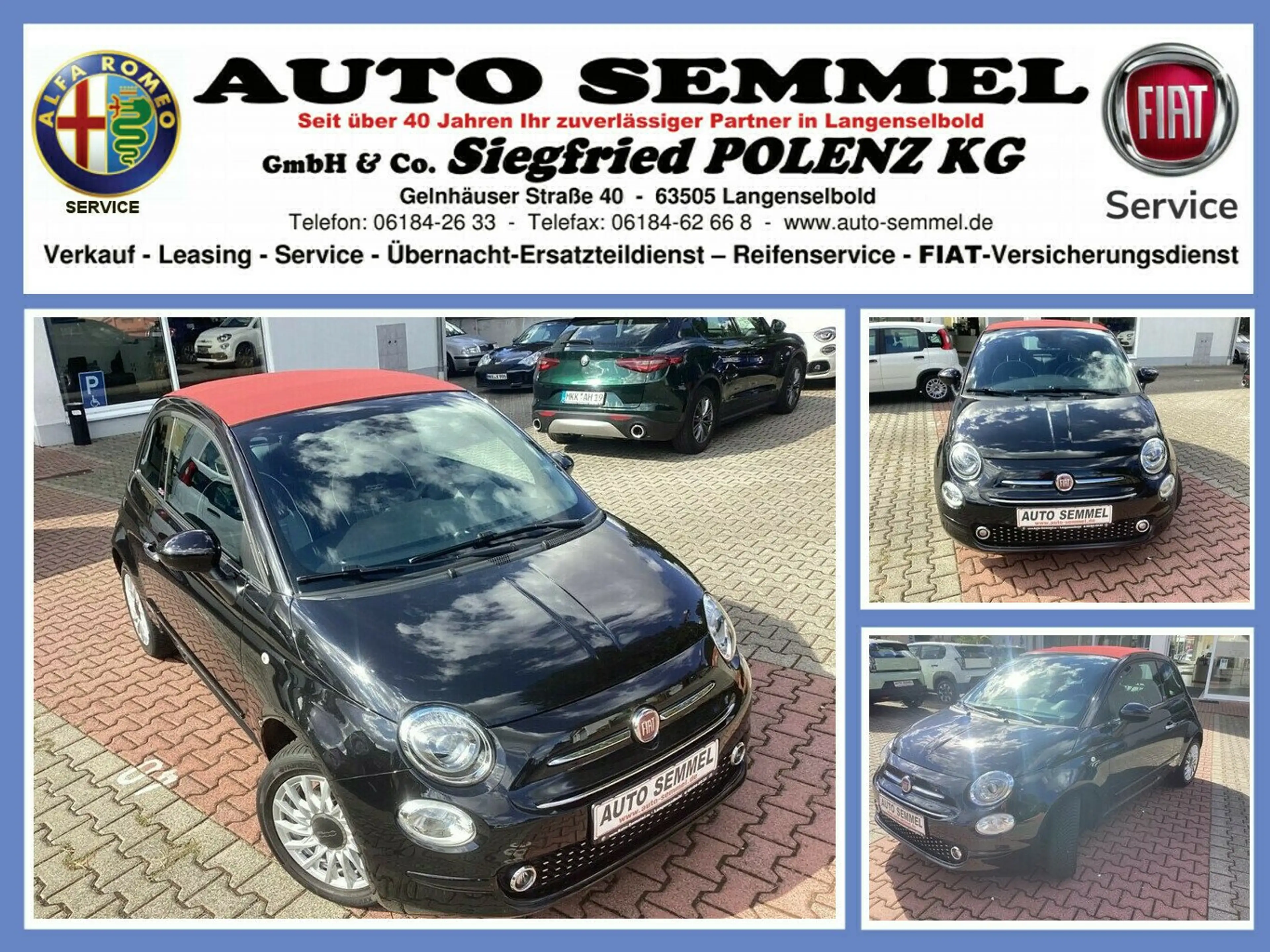 Fiat 500C 1.2 8V