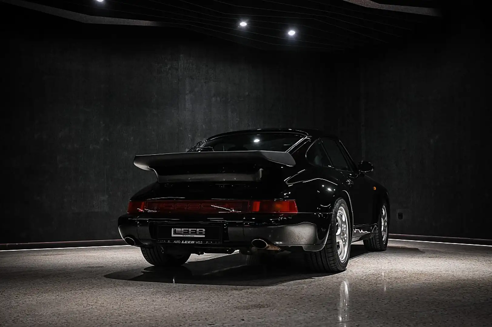 Porsche 964 964 Turbo Zwart - 2