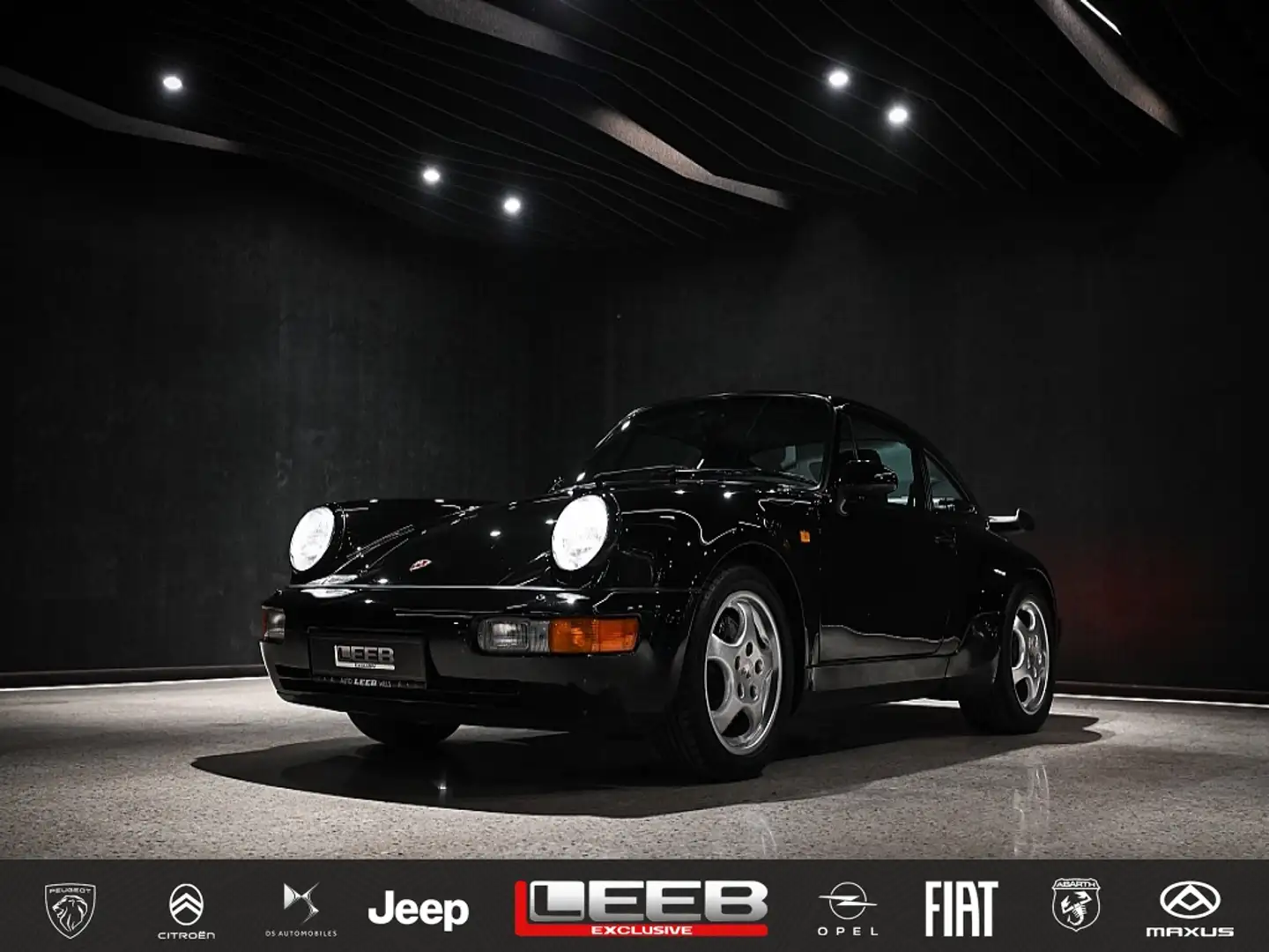 Porsche 964 964 Turbo Zwart - 1