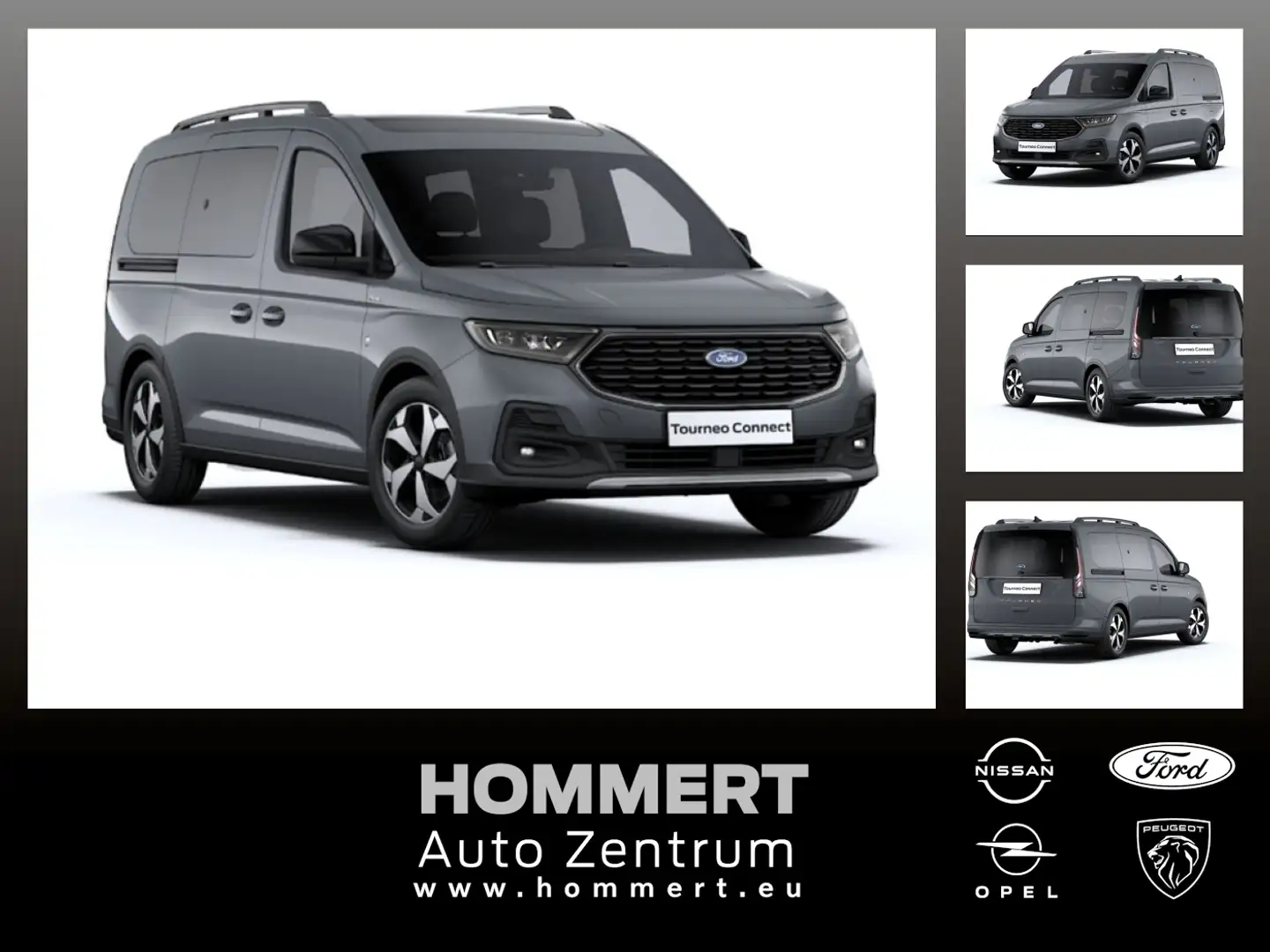 Ford Grand Tourneo Connect L2 7-SITZER*iACC*NAVI Gris - 1