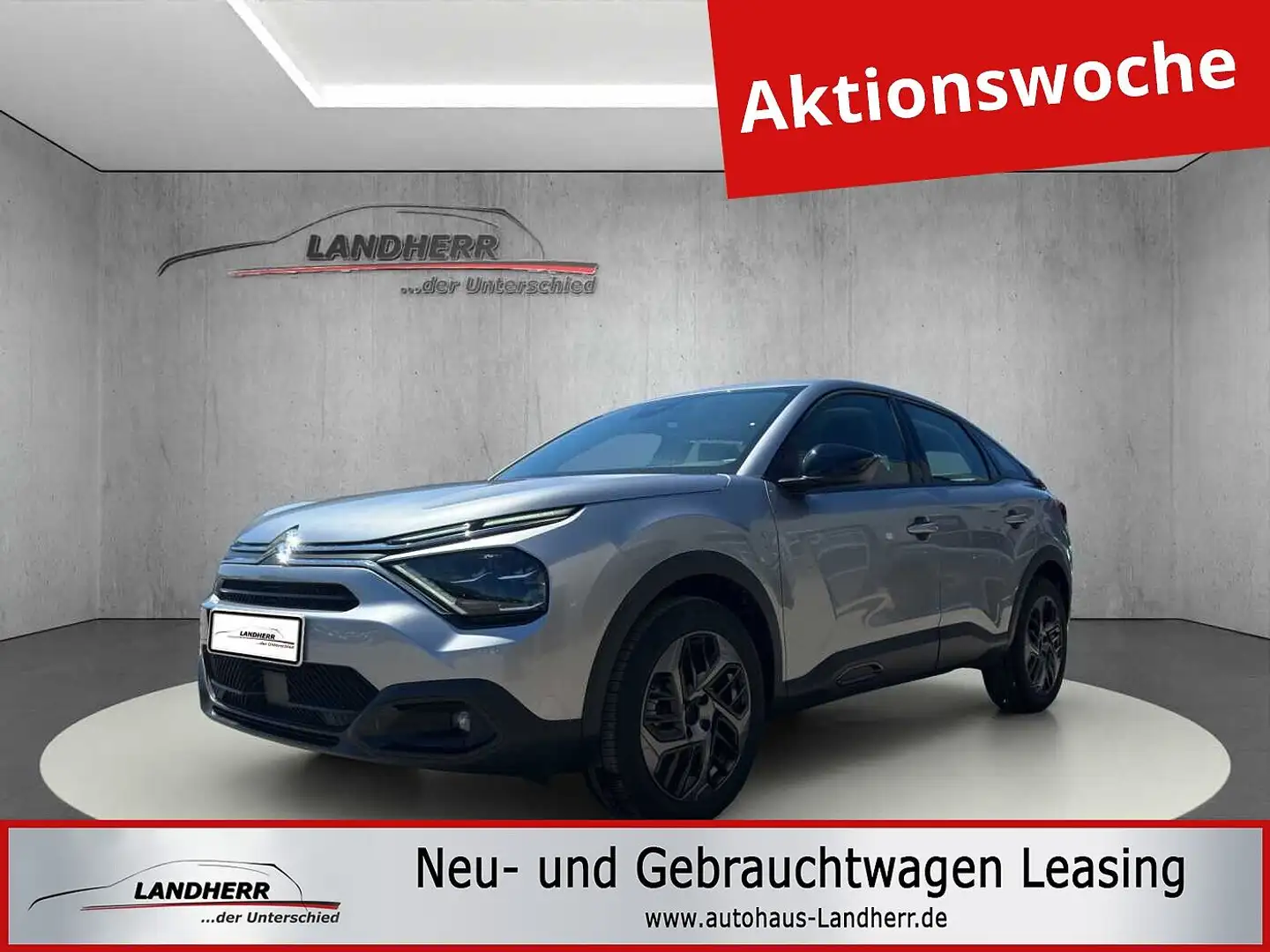 Citroen C4 1.2 Plus//ALU Kamera PDC Navi Grau - 1