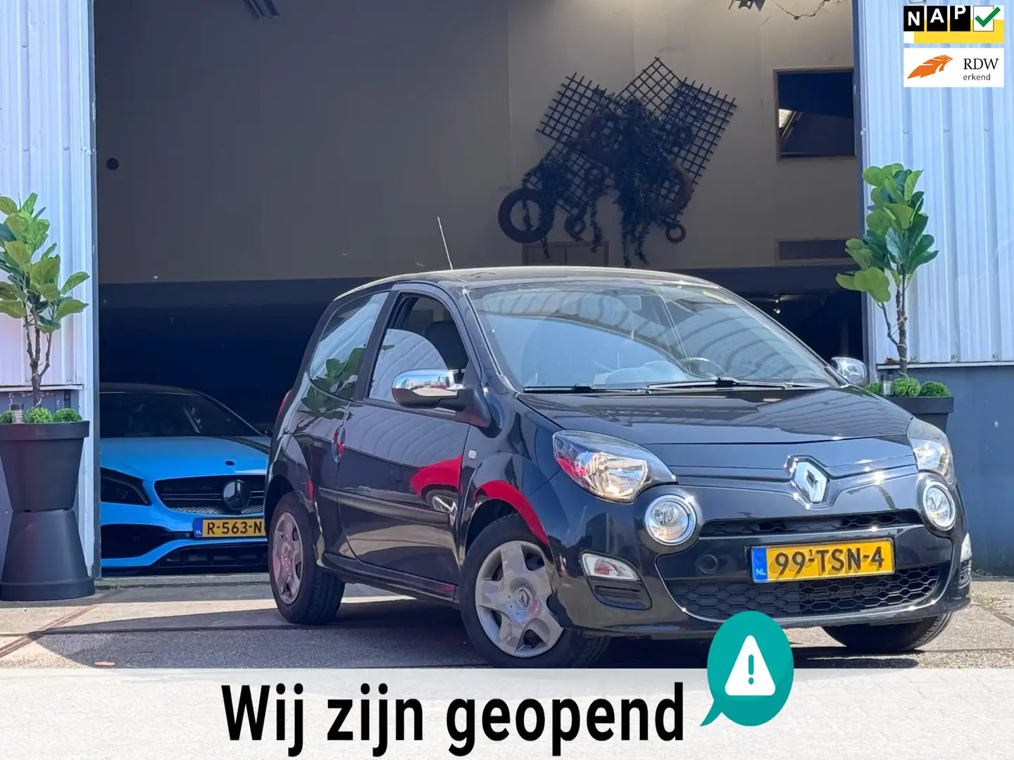 Renault Twingo 1.2 16V Dynamique//C.CONTROL//NEW D.RIEM//AIRCO//E Schwarz - 1