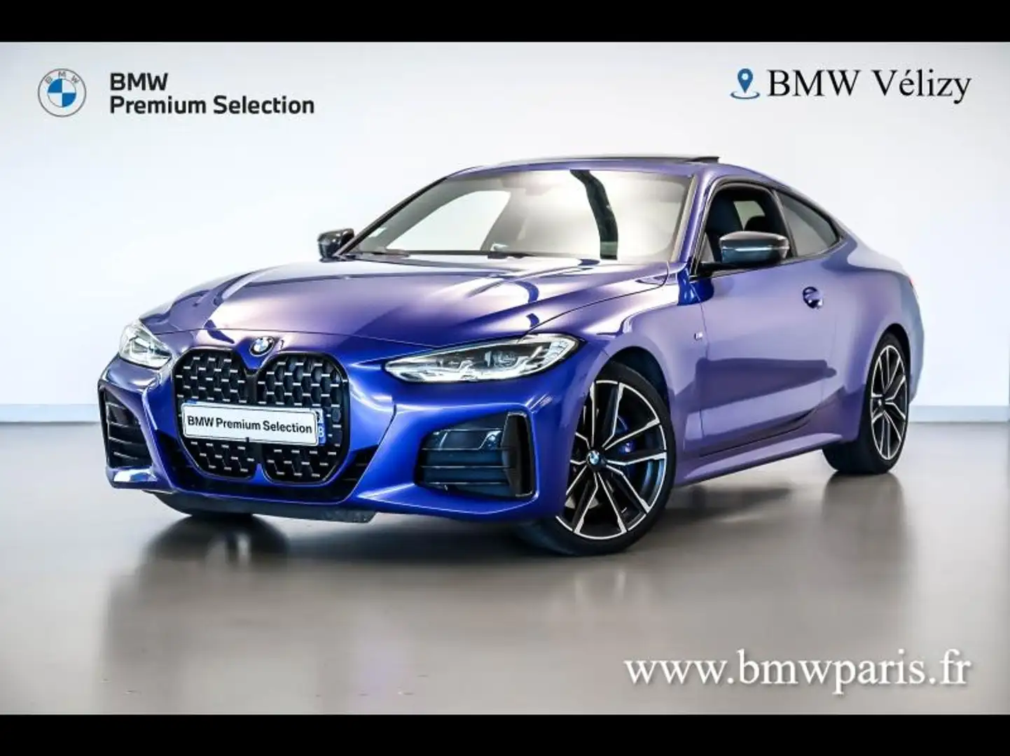BMW 440 M440iA xDrive 374ch Bleu - 1