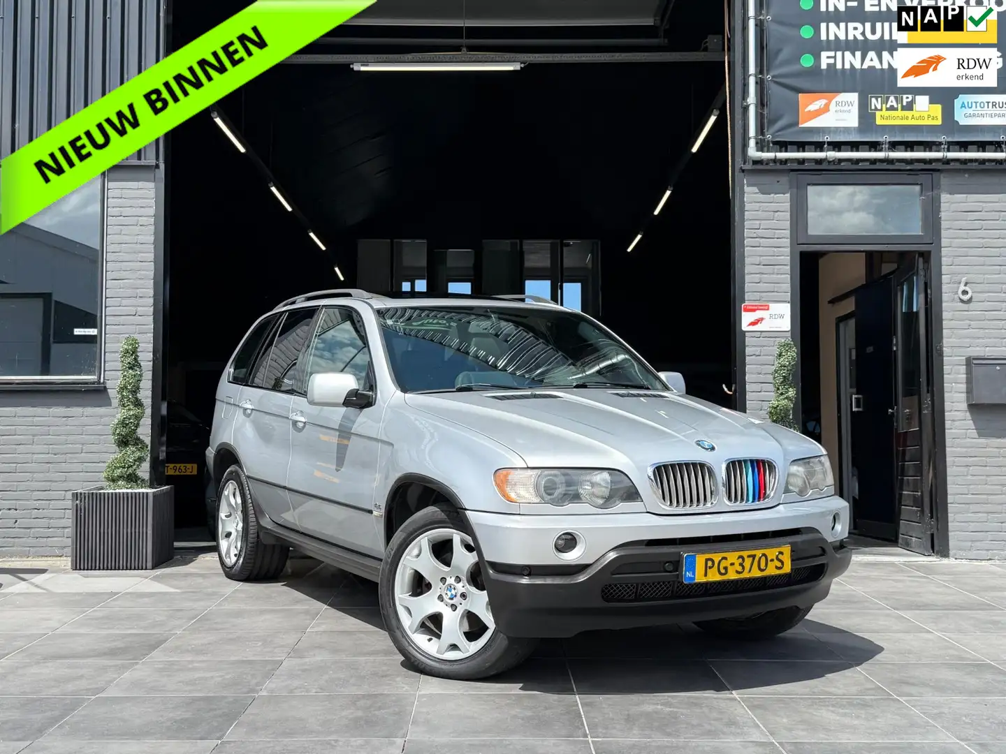 BMW X5 4.4i Executive|Automaat|Airco|Cruise|PDC|Schuifdak Grigio - 1