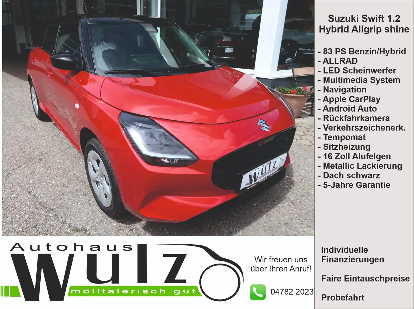 Suzuki Swift 1,2 Hybrid DualJet Allgrip Shine Rot - 1