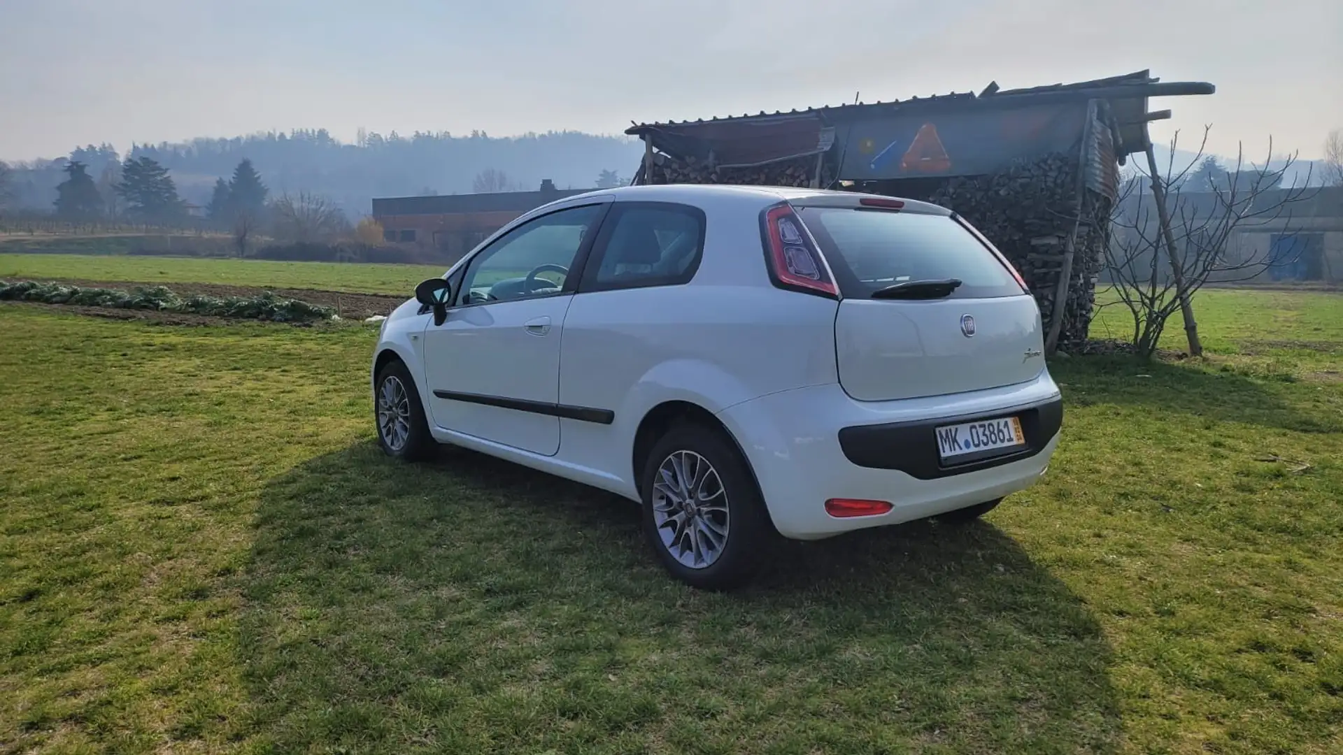 Fiat Punto Evo 3p 1.2 Dynamic s&s Bianco - 2