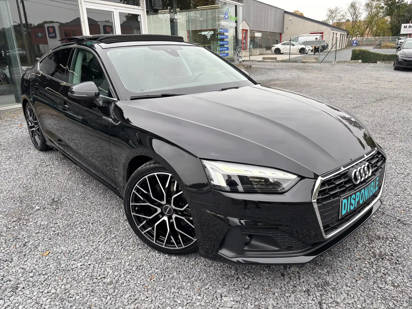 Audi A5 A5 Sportback 30TDi*TOIT OUVRANT*ATTCH REM*GARANTIE Zwart - 2