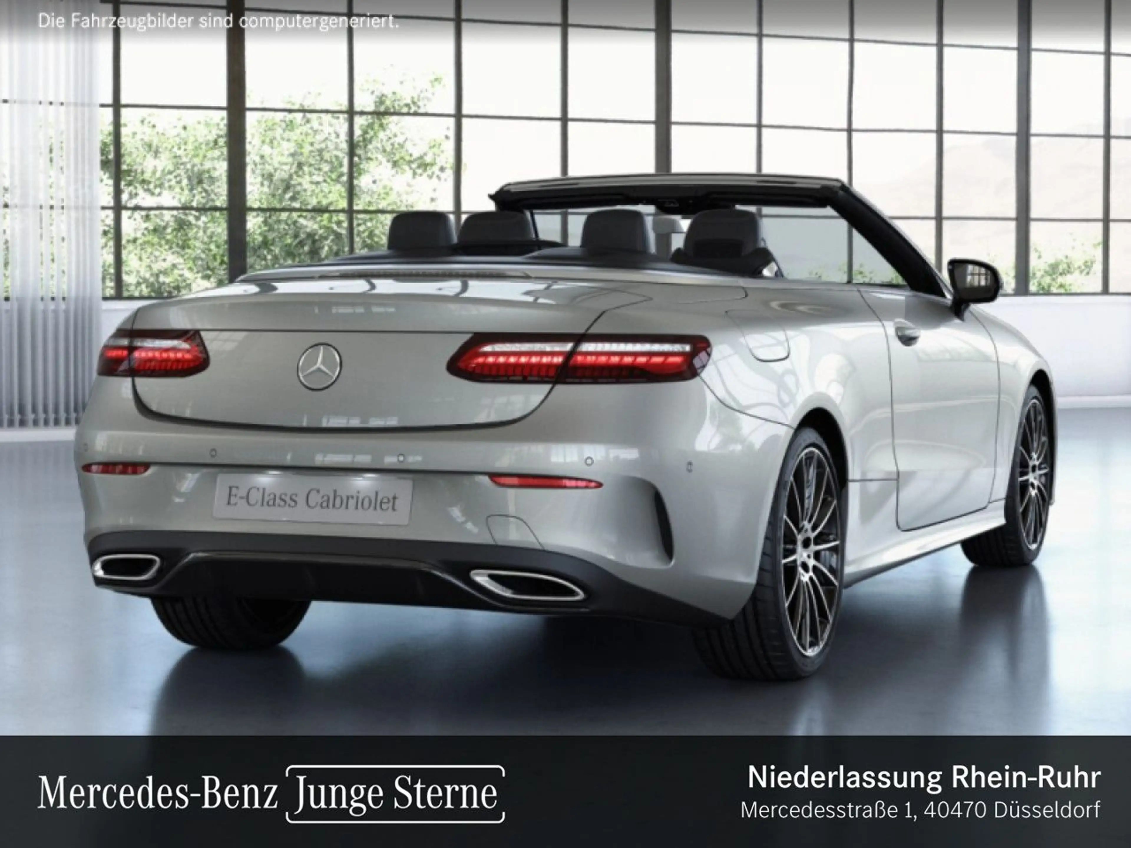 Mercedes-Benz E 200 Cabrio AMG+NIGHT+360+LED+FAHRASS+BURMESTER — photo 4