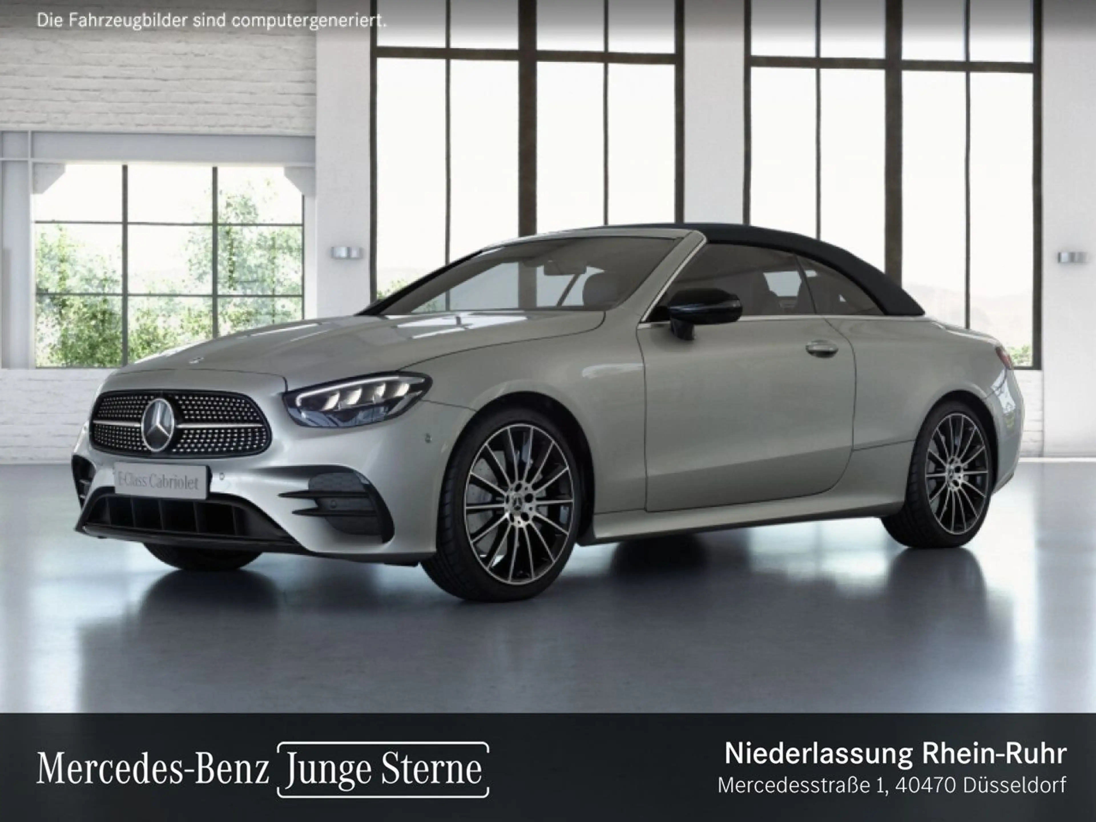 Mercedes-Benz E 200 Cabrio AMG+NIGHT+360+LED+FAHRASS+BURMESTER — photo 14