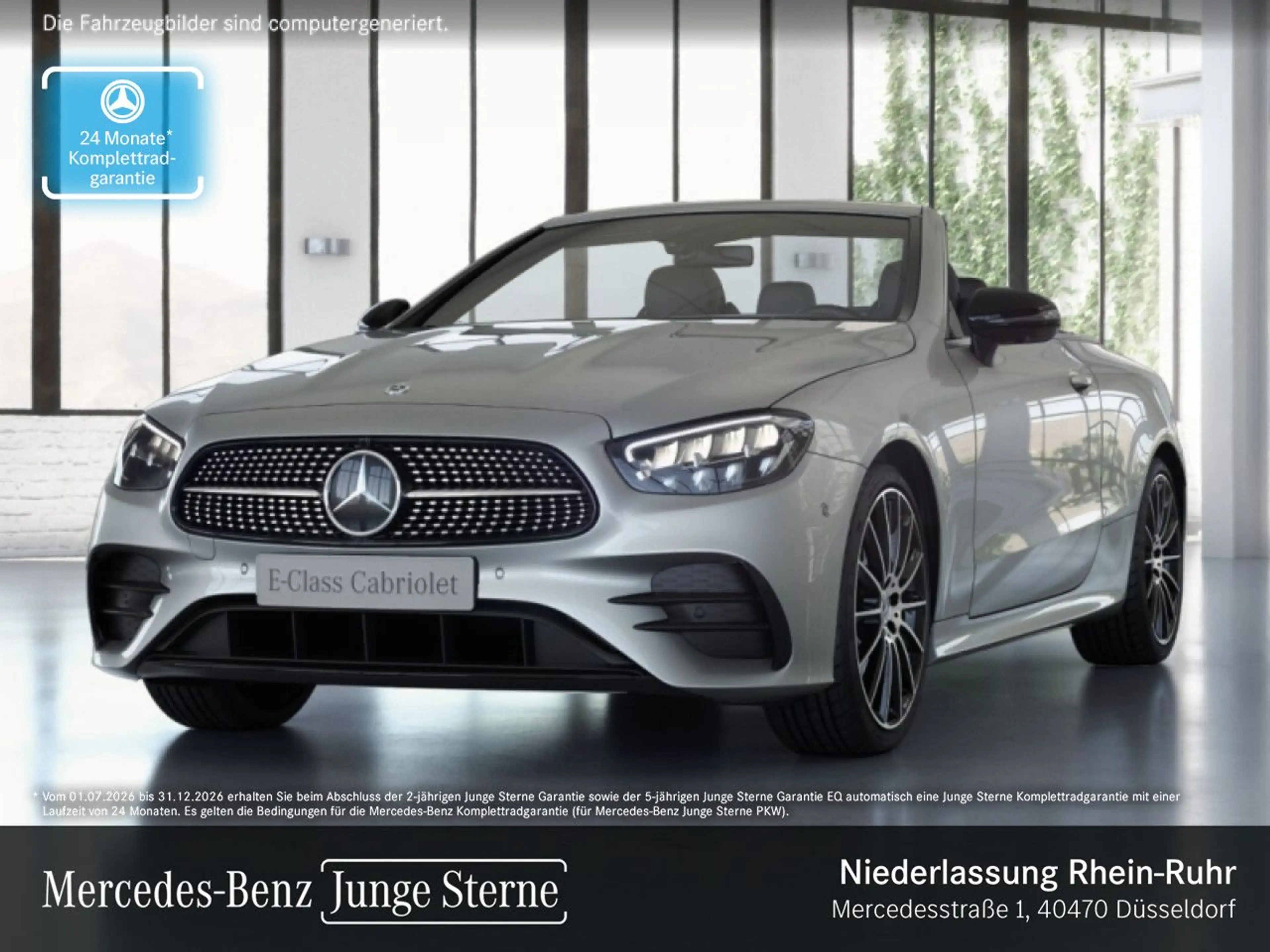 Mercedes-Benz E 200 Cabrio AMG+NIGHT+360+LED+FAHRASS+BURMESTER