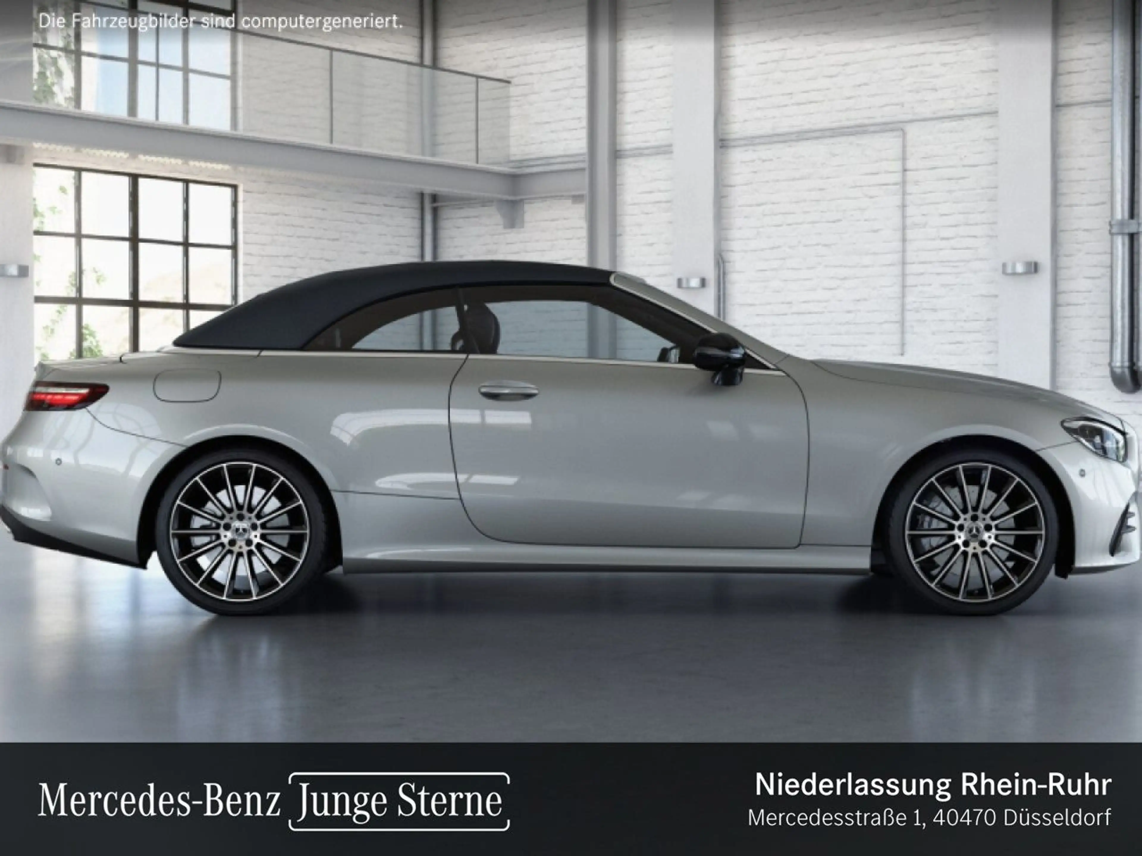 Mercedes-Benz E 200 Cabrio AMG+NIGHT+360+LED+FAHRASS+BURMESTER — photo 5